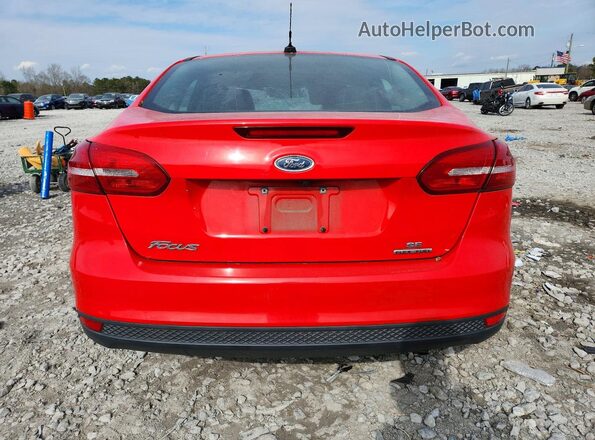 1FADP3F20GL338228 2016 FORD FOCUS Red Հետևի տեսք