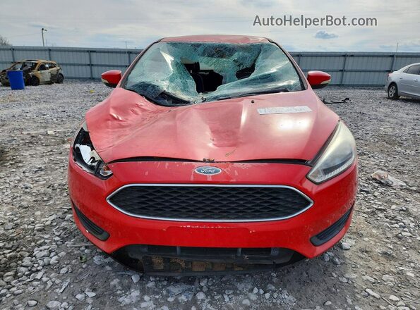 1FADP3F20GL338228 2016 FORD FOCUS Red Դիմացի տեսք