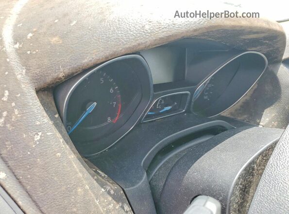 1FADP3F20GL347981 2016 FORD FOCUS White Widok zestawu wskaźników