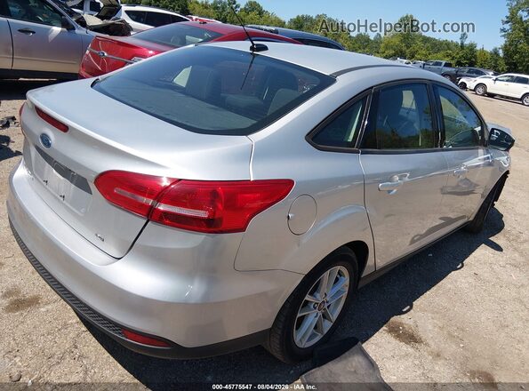 1FADP3F20GL365848 2016 FORD FOCUS Серебряный Задняя правая четверть