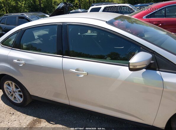 1FADP3F20GL365848 2016 FORD FOCUS Серебряный Вид задней части салона