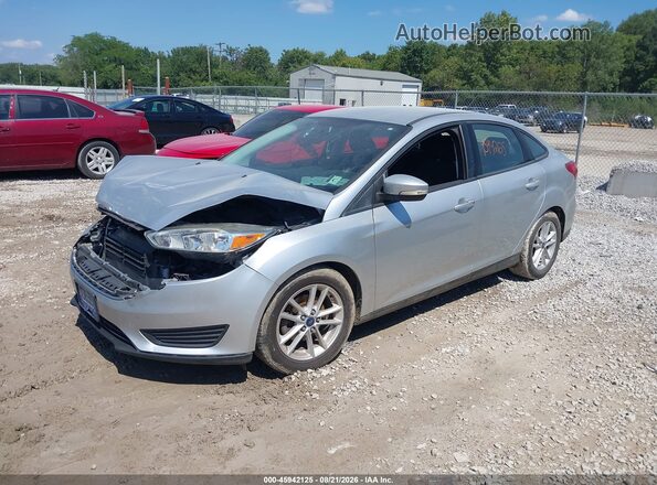 1FADP3F20GL403899 2016 FORD FOCUS Silver Առջևի ձախ երեք քառորդ տեսարան