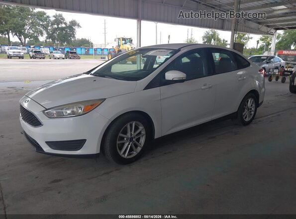 1FADP3F20HL246439 2017 FORD FOCUS White Առջևի ձախ երեք քառորդ տեսարան