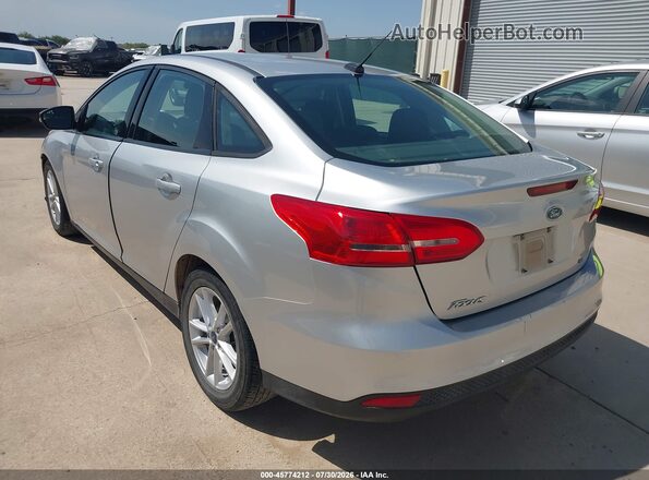 1FADP3F20HL288433 2017 FORD FOCUS Silver Задня ліва чверть