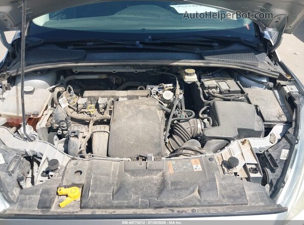 1FADP3F20HL288433 2017 FORD FOCUS Silver Вид ззаду
