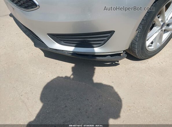 1FADP3F20HL288433 2017 FORD FOCUS Silver Вид щитка приладів