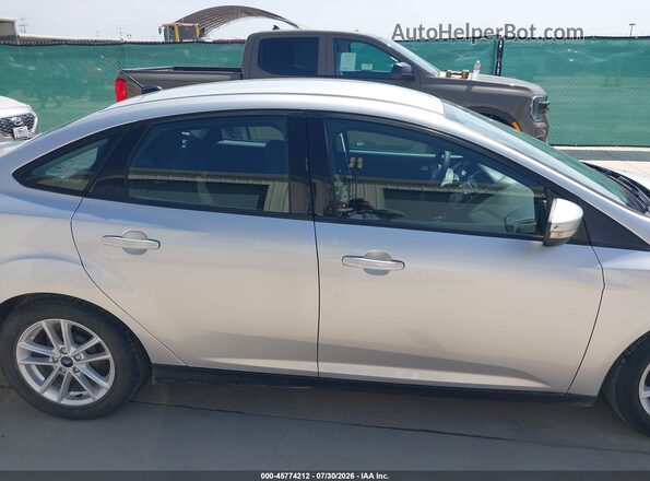 1FADP3F20HL288433 2017 FORD FOCUS Silver 