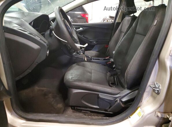 1FADP3F20HL291316 2017 FORD FOCUS Beige Front interior view