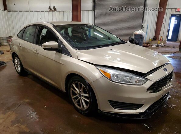 1FADP3F20HL291316 2017 FORD FOCUS Beige Front right