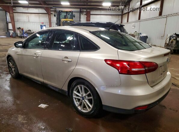 1FADP3F20HL291316 2017 FORD FOCUS Beige Rear left