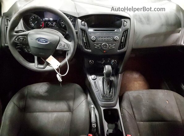 1FADP3F20HL291316 2017 FORD FOCUS Beige Dashboard view