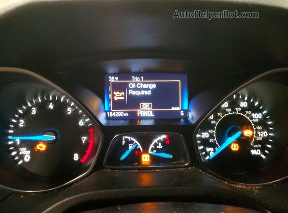 1FADP3F20HL291316 2017 FORD FOCUS Beige Instrument cluster view