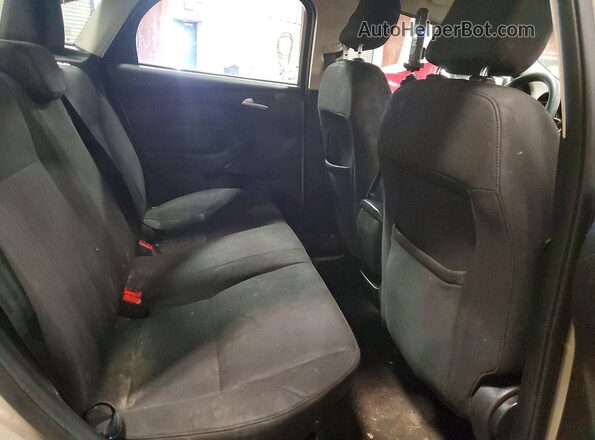 1FADP3F20HL291316 2017 FORD FOCUS Beige Rear seats view