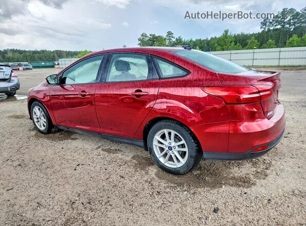 1FADP3F20HL312052 2017 FORD FOCUS Бордовый Задняя левая четверть