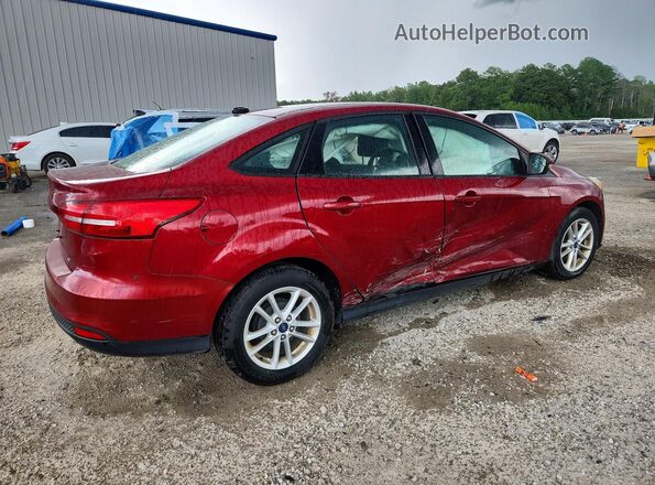 1FADP3F20HL312052 2017 FORD FOCUS Бордовый Задняя правая четверть