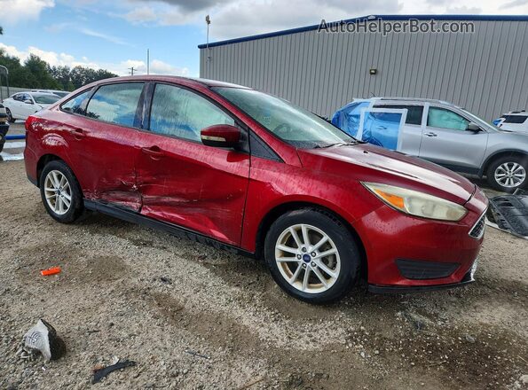 1FADP3F20HL312052 2017 FORD FOCUS Бордовый Передняя правая четверть
