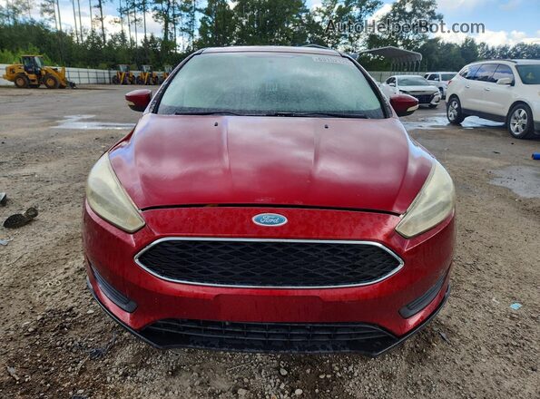 1FADP3F20HL312052 2017 FORD FOCUS Бордовый Вид спереди