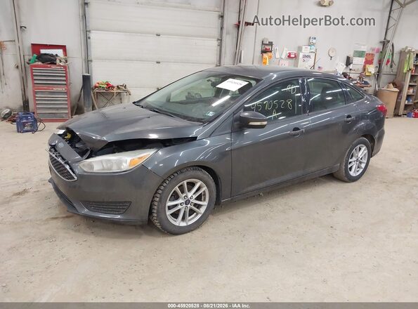 1FADP3F20HL315453 2017 FORD FOCUS Gray Vista tres cuartos delantera izquierda