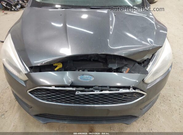 1FADP3F20HL315453 2017 FORD FOCUS Gray Vista frontal