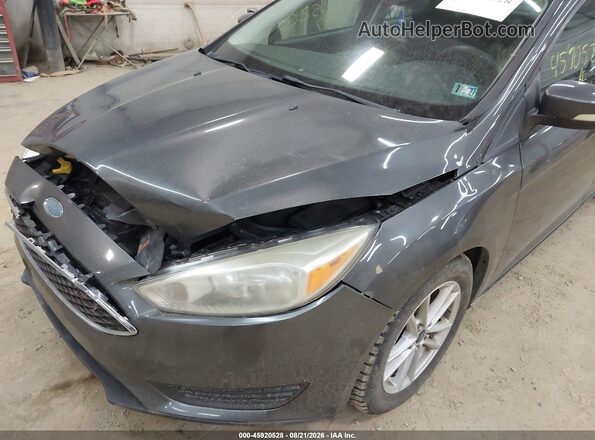 1FADP3F20HL315453 2017 FORD FOCUS Gray Vista del cuadro de instrumentos