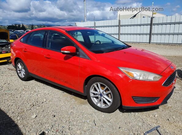 1FADP3F20HL331491 2017 FORD FOCUS Красный Передняя правая четверть