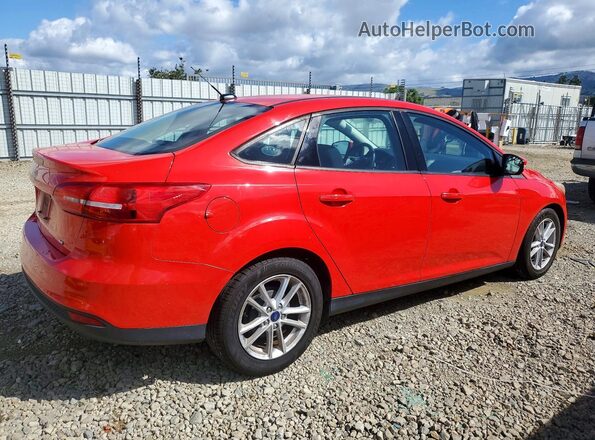 1FADP3F20HL331491 2017 FORD FOCUS Красный Задняя правая четверть