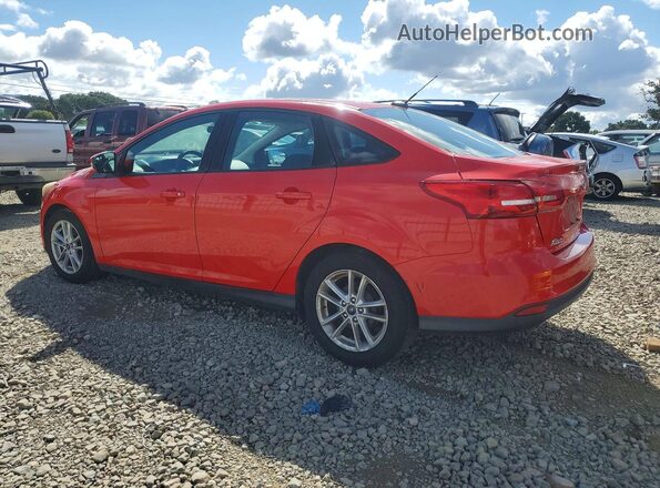 1FADP3F20HL331491 2017 FORD FOCUS Красный Задняя левая четверть