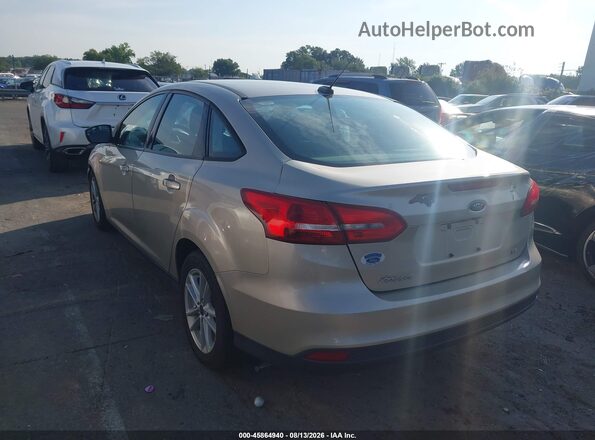 1FADP3F20JL265420 2018 FORD FOCUS Gold Задня ліва чверть