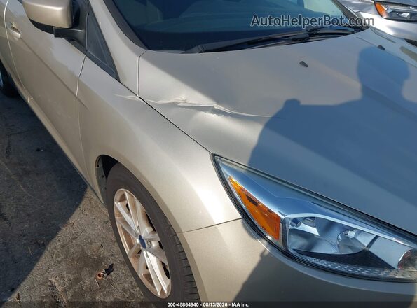 1FADP3F20JL265420 2018 FORD FOCUS Gold Вид спереду