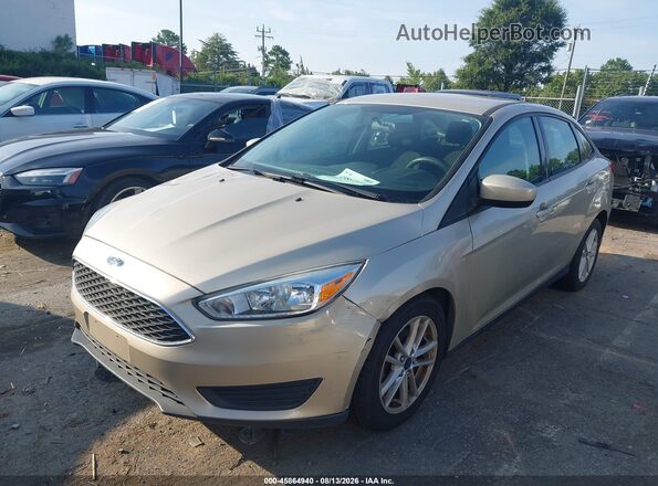 1FADP3F20JL265420 2018 FORD FOCUS Gold Передня ліва чверть