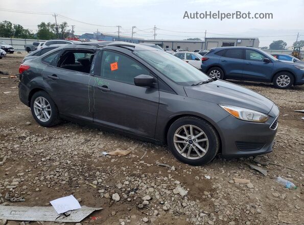 1FADP3F20JL266793 2018 FORD FOCUS Charcoal Передня права чверть