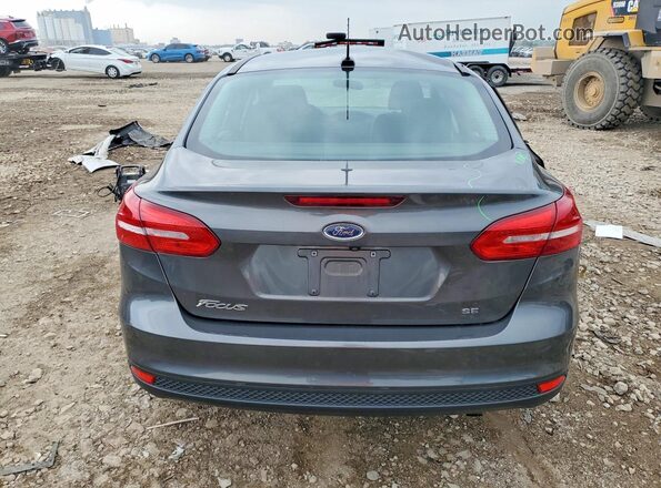 1FADP3F20JL266793 2018 FORD FOCUS Charcoal Вид ззаду