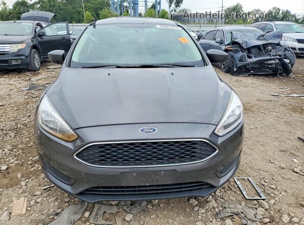 1FADP3F20JL266793 2018 FORD FOCUS Charcoal Вид спереду