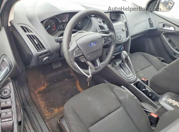 1FADP3F20JL266793 2018 FORD FOCUS Charcoal Вид панелі приладів
