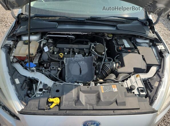 1FADP3F21GL200858 2016 FORD FOCUS Silver Սալոնի հետևի տեսք