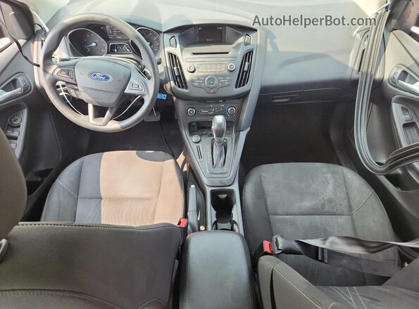 1FADP3F21GL200858 2016 FORD FOCUS Silver Առջևի վահանակի տեսք