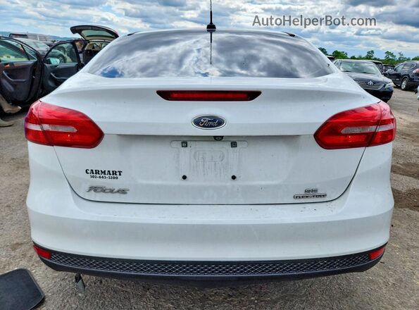 1FADP3F21GL209382 2016 FORD FOCUS White Vista trasera