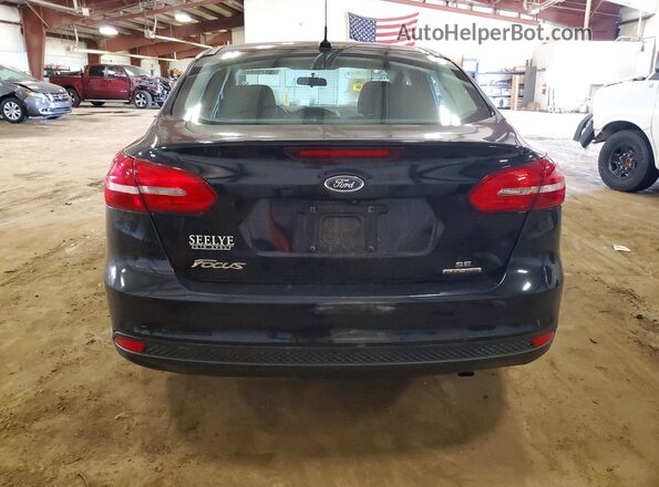 1FADP3F21GL339176 2016 FORD FOCUS Черный Вид сзади