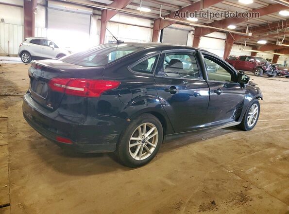 1FADP3F21GL339176 2016 FORD FOCUS Черный Задняя правая четверть