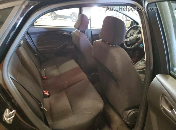 1FADP3F21GL339176 2016 FORD FOCUS Черный Вид задних сидений