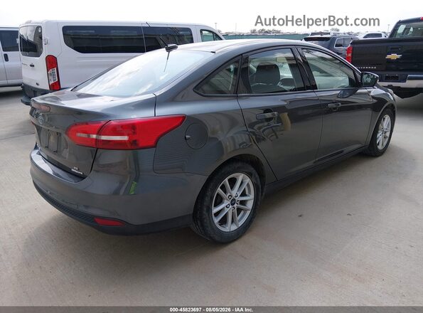 1FADP3F21GL365938 2016 FORD FOCUS Серый Задняя правая четверть