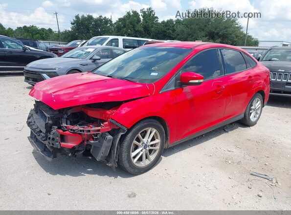 1FADP3F21GL404530 2016 FORD FOCUS Red Առջևի ձախ երեք քառորդ տեսարան
