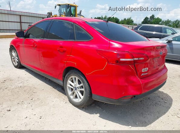 1FADP3F21GL404530 2016 FORD FOCUS Red Հետևի ձախ