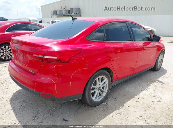 1FADP3F21GL404530 2016 FORD FOCUS Red Հետևի աջ