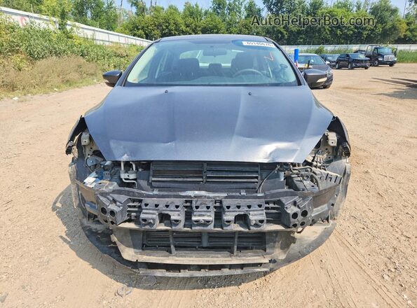1FADP3F21HL219220 2017 FORD FOCUS Gray წინა ხედი