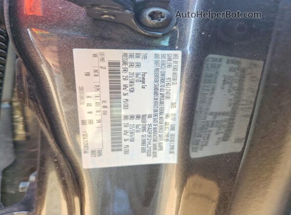 1FADP3F21HL219220 2017 FORD FOCUS Gray ძრავის განყოფილების ხედი