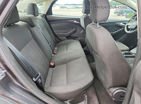 1FADP3F21HL274914 2017 FORD FOCUS Charcoal Rear seats view