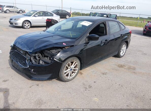 1FADP3F21HL284178 2017 FORD FOCUS Black Vista tres cuartos delantera izquierda