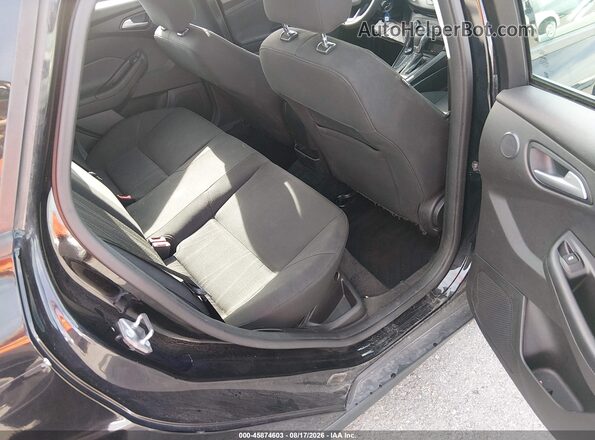 1FADP3F21HL284178 2017 FORD FOCUS Black Vista de la etiqueta del VIN