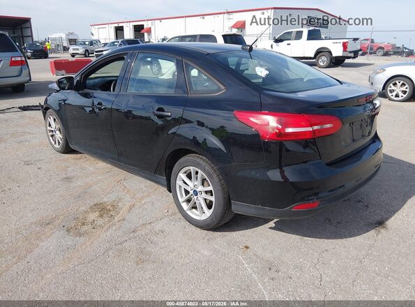 1FADP3F21HL284178 2017 FORD FOCUS Black Trasero izquierdo